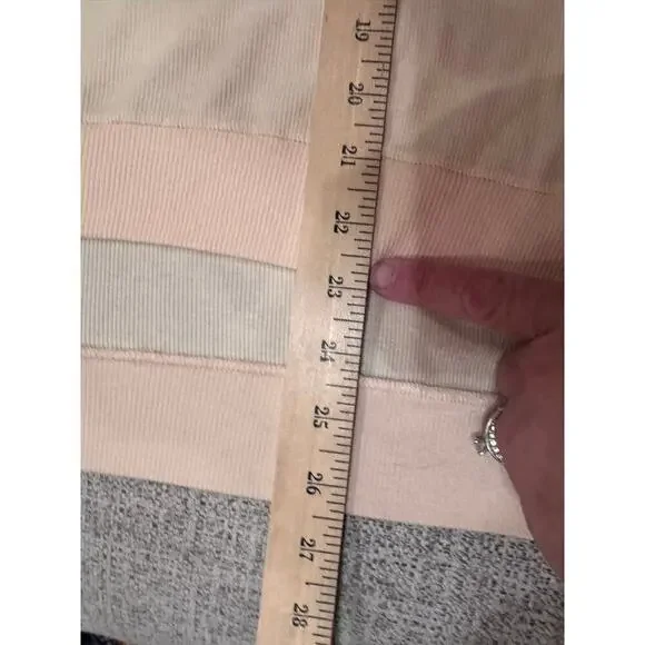 Free People We The Free Feelin It Pink Patchwork Slouchy Long Sleeve Top Small - Picture 8 of 10